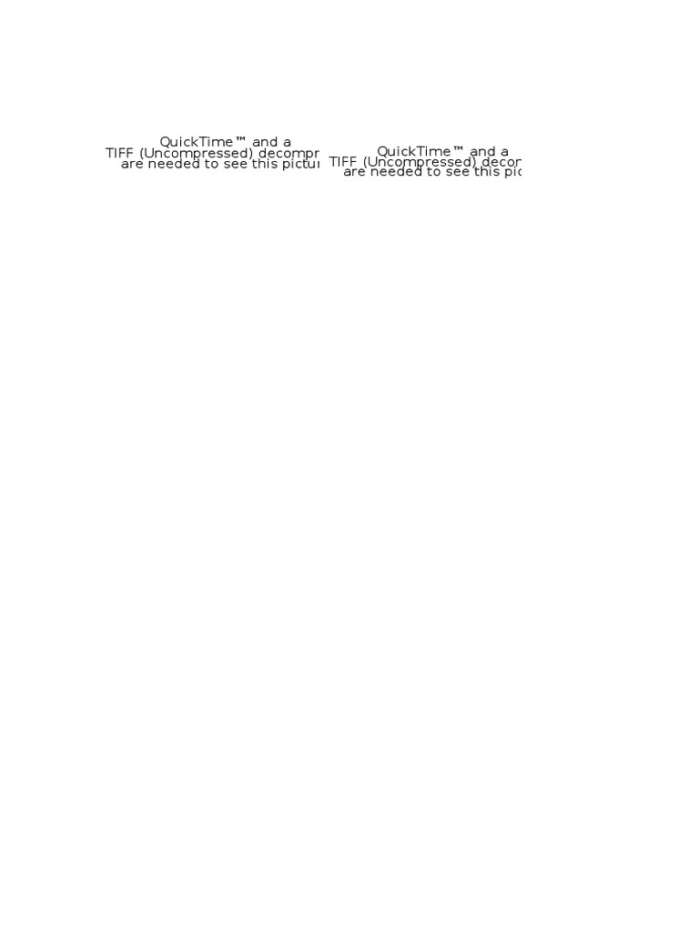 QuickTime TIFF Decompressor Guide | PDF