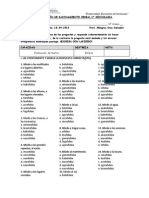 Evaluación de Razonamiento Verbal 3