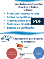 Portafolio de Capacitaciones de SST