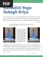 Download Kundalini Yoga Subagh Kriya by mani69 SN19635359 doc pdf