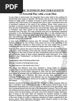 The Comic Scenes in Doctor Faustus