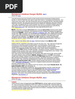 Download Manajemen Database Dengan MySQL by d3d3l SN19635893 doc pdf