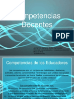 Profesor Competencias