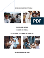 Dossier Prensa Domund 2009