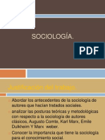 Sociología