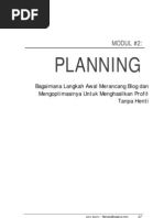 Download Modul 2 Rahasia Blogging Planning by Joko Susilo SN19639912 doc pdf