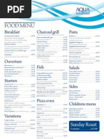 Download Aqua Restaurant Food Menu by Starfish Websites SN19640271 doc pdf