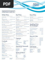 Download Aqua Restaurant Drinks Menu by Starfish Websites SN19640281 doc pdf