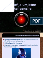 Filozofija Umjetne Inteligencije