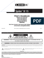 Spider IV 15 Pilot's Guide - English ( Rev F )