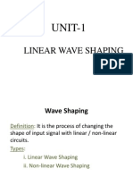 UNIT-1: Linear Wave Shaping