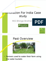 CaseStudy1- MIF Innovation for Innovation for India Awards