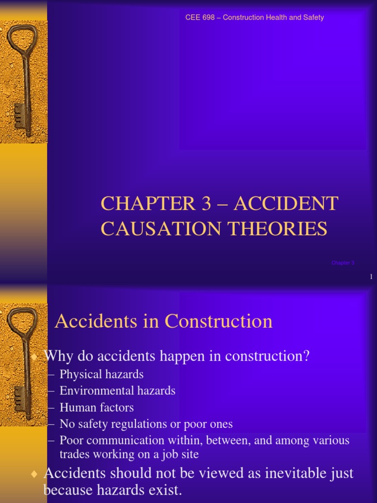 THEORY ACCIDENT OSHA Occupational Safety And Health Traffic Collision