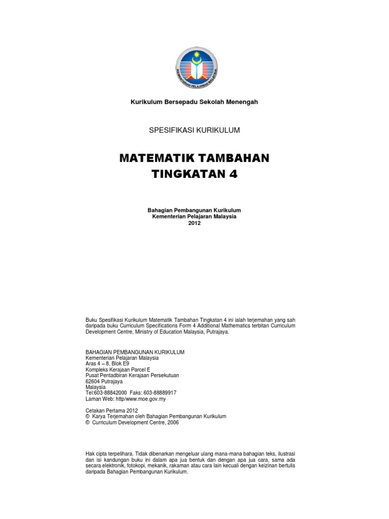 Doc Kerja Projek Matematik Tambahan 2016 Bahagian 2 Ayu Mj Academia Edu