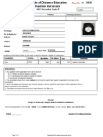 NACC Accredited Grade 'A': Instructions