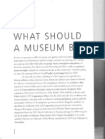 What Should A Museum Be