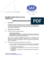 ISO 9001 Auditing Practices Group Guidance On