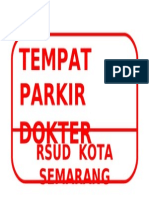 Tempat Parkir Dokter: Rsud Kota Semarang