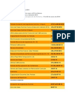 Calendario Académico 2014 - C