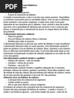 Alimentação Saudável para Diabéticos