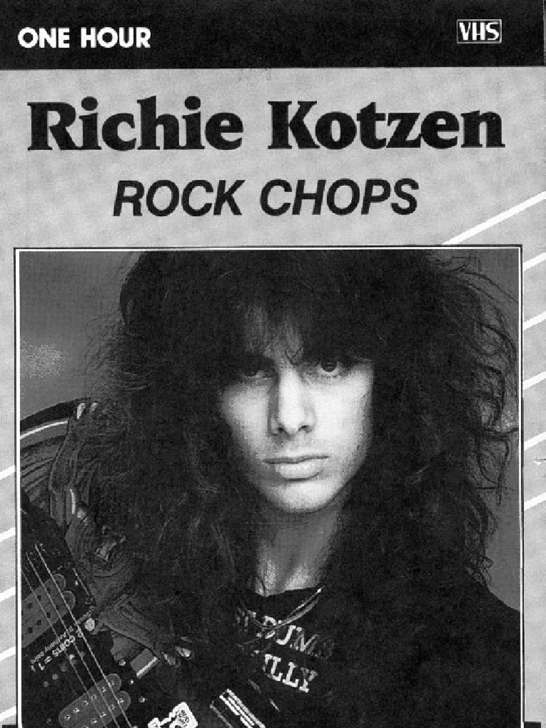 GUITAR) Richie Kotzen - Rock Chops Tab Book | PDF