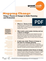 Mapping Change. Using a Theory of Change to Guide Planning