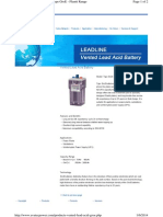 Products Vented Lead Acid Groe - PHP