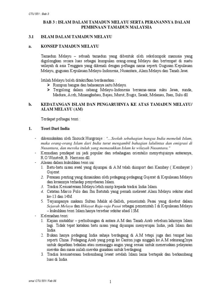 Bab3 Tamadun Melayu