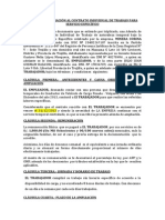 Adenda de Ampliacion - Contrato Servicio Especifico SR Julio Guzman