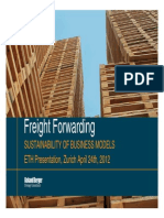 Sustainability of Freight Forwarding Fin