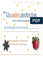 Powerpoint Certificat Cadou