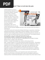 Alfredson Protocol for Achilles Tendinopathy | PDF | Soft Tissue ...