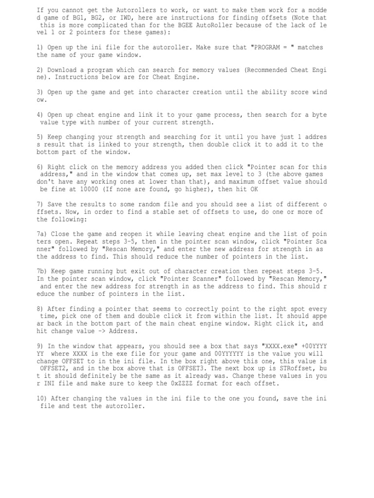 Offset Tutorial | PDF | Pointer (Computer Programming) | Image Scanner