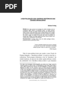 A revitalização dos Centros Históricos das cidades brasileiras