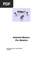 Download Internet Basics for Seniors by April Edmonds SN19655723 doc pdf