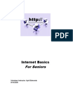 Internet Basics For Seniors