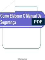 Elaboracao de Um Manual de Seguranca