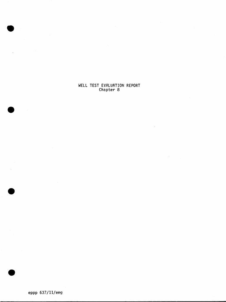 Well 6407/9-5 Test Evaluation Report | PDF | Petroleum Reservoir ...