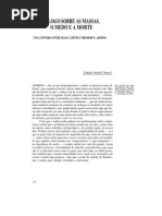 Elias Canetti e Theodor Adorno - diálogo sobre as massas