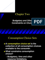 Ch2 Budgetary and Other Constraints on Choice