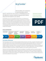 Brochure Guidewire PolicyCenterES