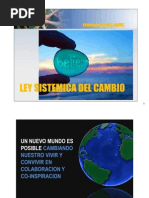 Ley Sistemica Del Cambio
