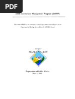 Maple Valley Storm Water Management Program