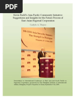 Download Thayer Australian PM Rudds Asia Pacific Community Proposal by Carlyle Alan Thayer SN19660661 doc pdf