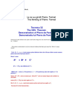 La Ce S-A Gindit Pierre FermatThe Thinking of Pierre Fermat