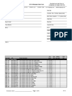 Swing Design Order Form January 2014