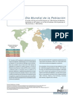 11 de julio dia Mundial de la Población - INEI 2012