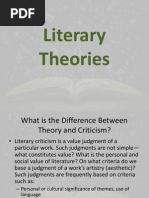 Literary Theories