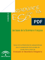 Bases Grammaire Francaise