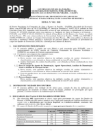 Edital Cagepa 2008.1
